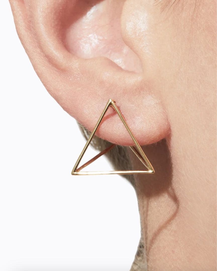 SHIHARA Triangle Piece 20 YG 箱付き