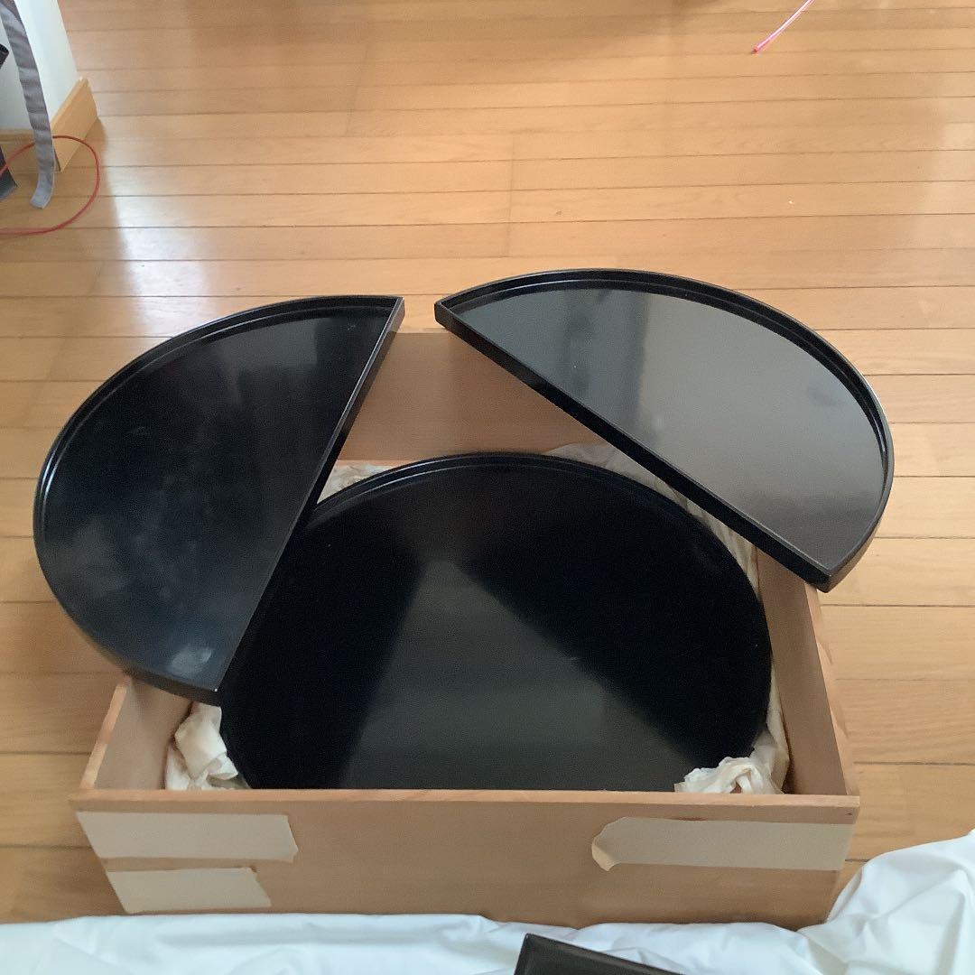 塩田慶四郎　お屠蘇器　一揃え　漆器　アンティーク　骨董