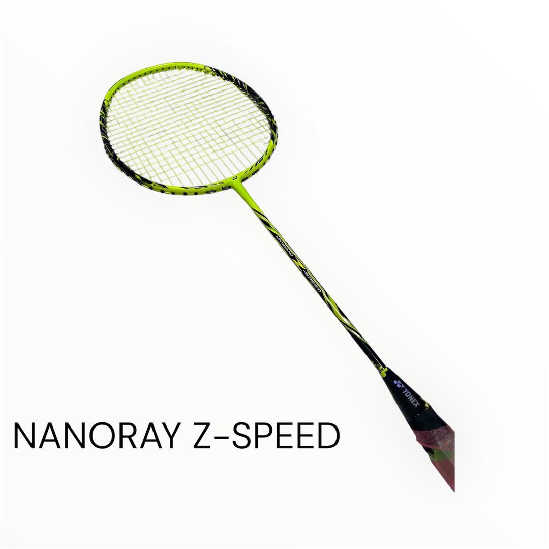 NANORAY Z-SPEED ライムイエロー　バドミントンラケット　廃盤品