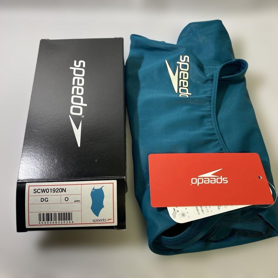 【新品】speedo 競泳水着　レディース　SCW01920N ダークグリーンO
