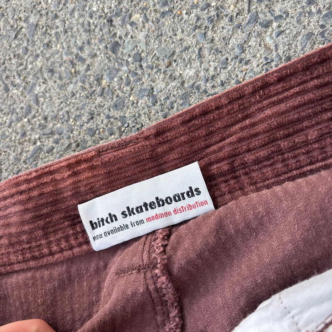 初期ロゴ90s vintage bitch skateboard denim