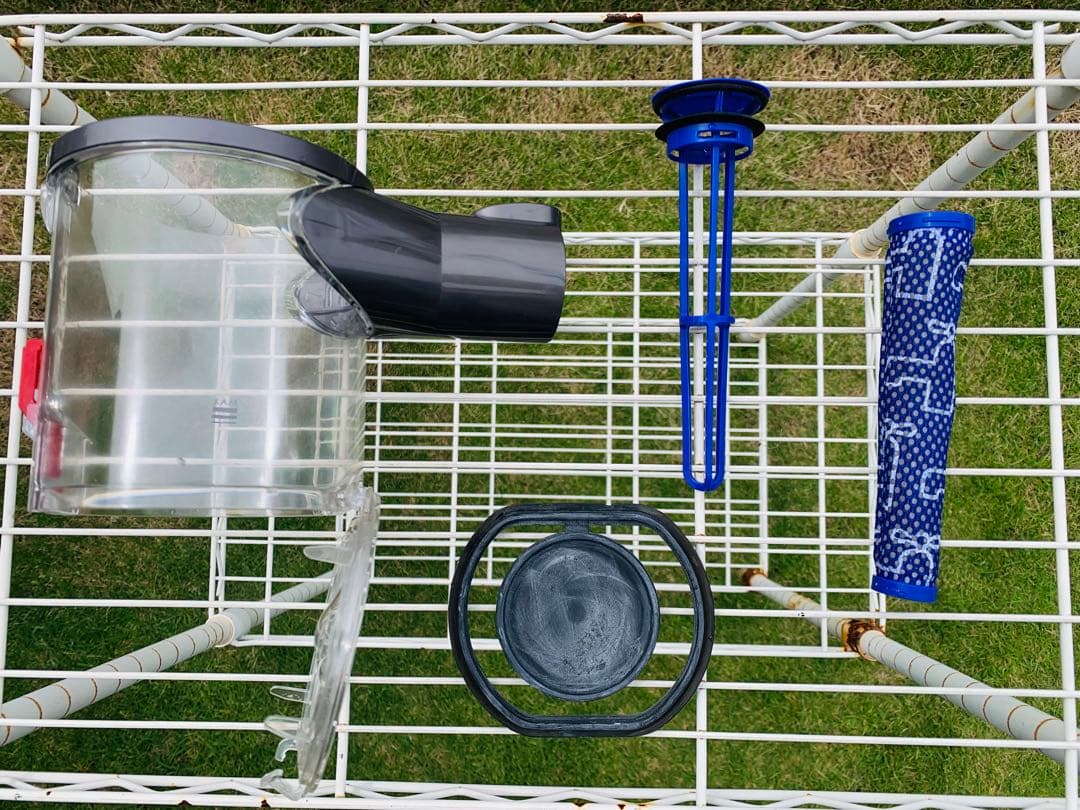 【完全分解洗浄品】ダイソン DC61 マキタ18Vバッテリー仕様 ノズル2個付