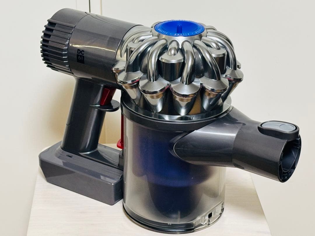 【完全分解洗浄品】ダイソン DC61 マキタ18Vバッテリー仕様 ノズル2個付