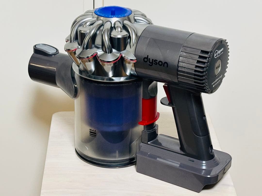 【完全分解洗浄品】ダイソン DC61 マキタ18Vバッテリー仕様 ノズル2個付