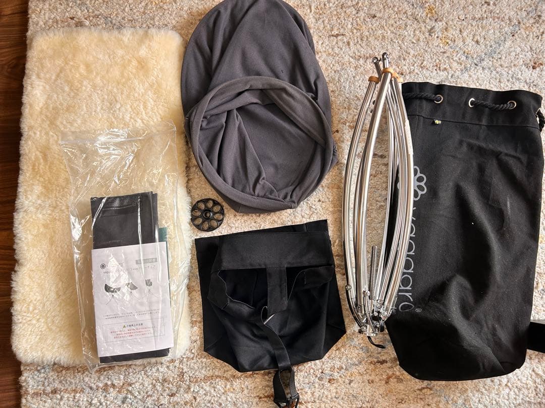 りんご/vaggaro（ヴァガロ）｜持ち運びやすい折りたたみスリーウェイ