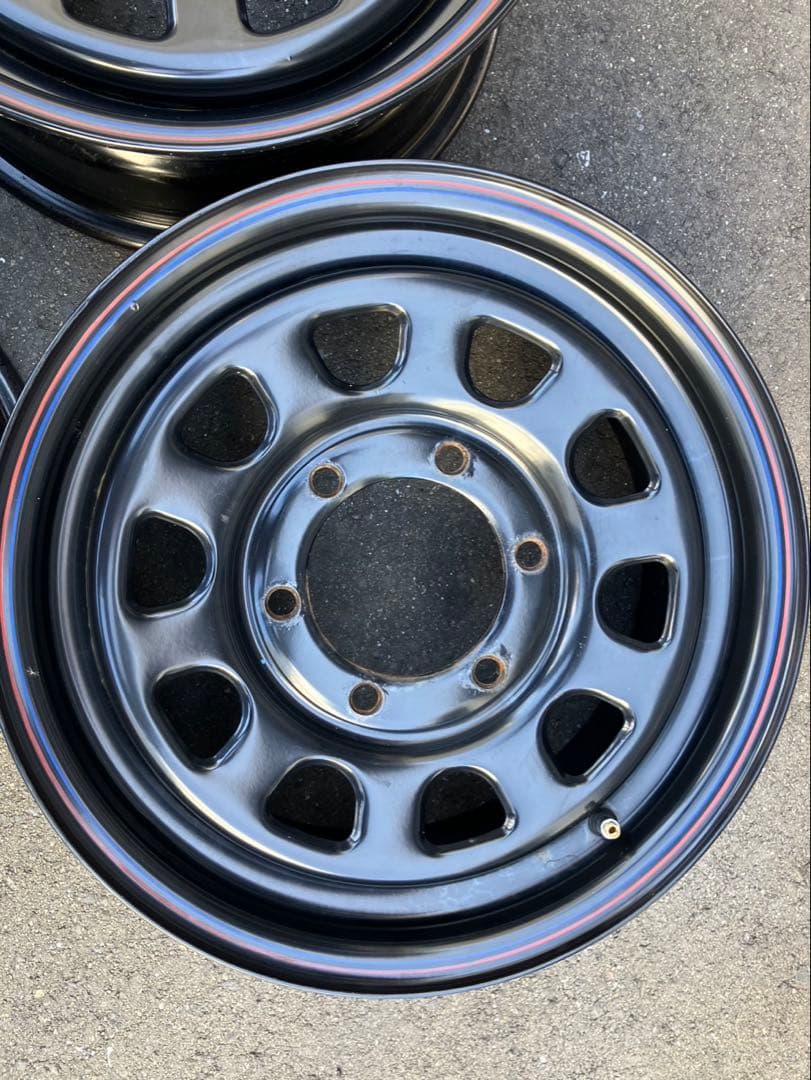 デイトナ BLACK15インチ スチールホイール４本セット