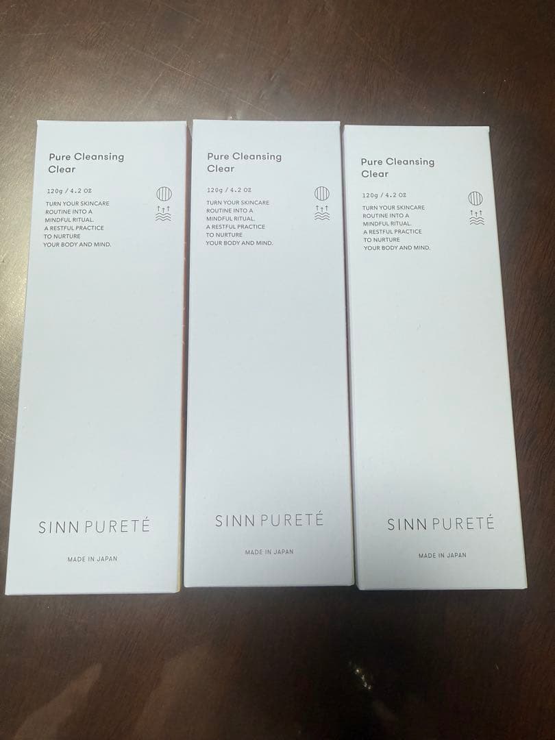 Sinn Pureté Pure Cleansing Clear 3本セット