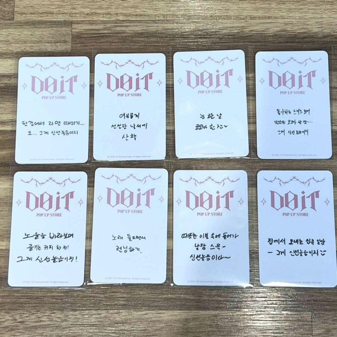 第2弾 Stray Kids DO IT 購入特典 トレカ メンバー コンプ