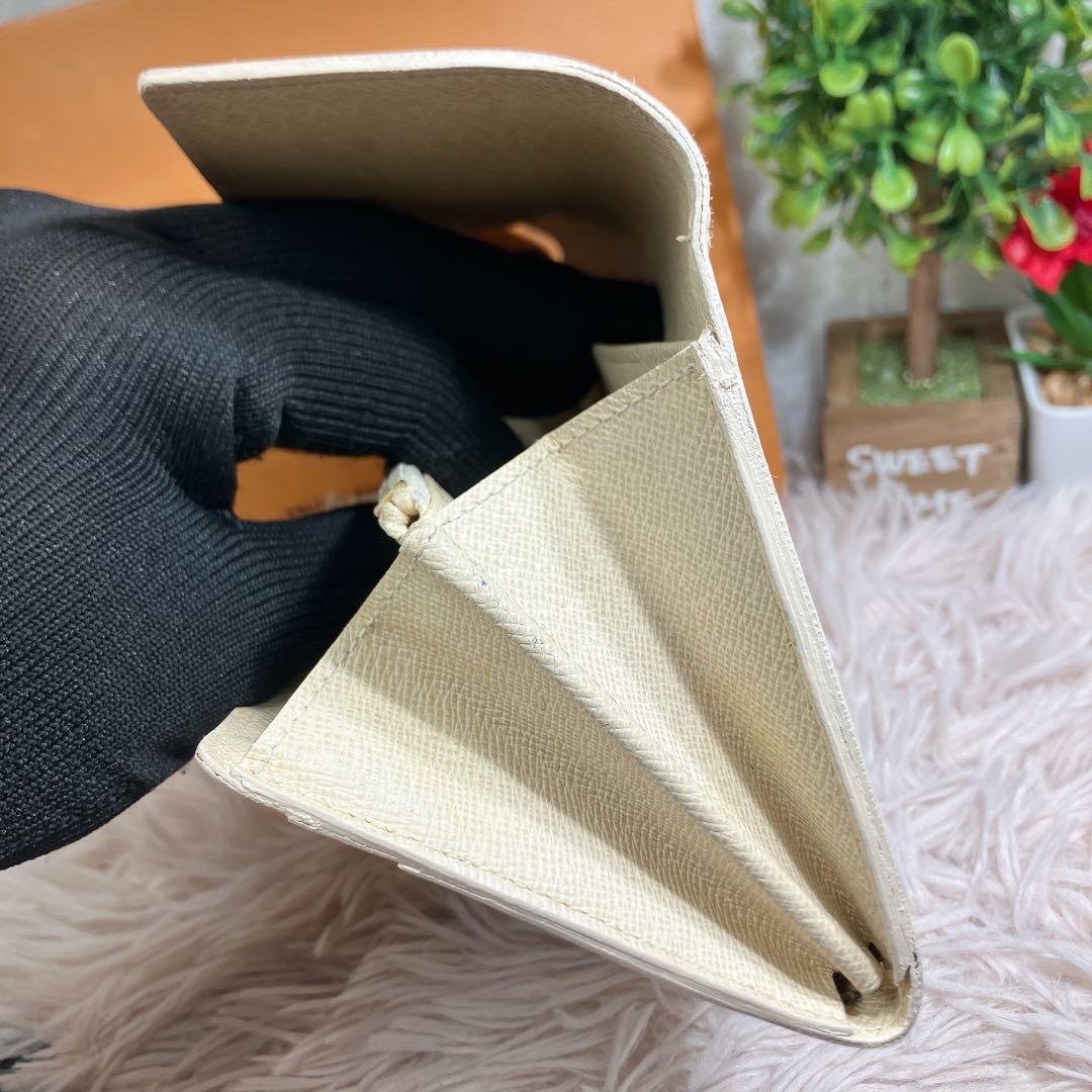 ！超美品！ ルイヴィトン ダミエ アズール ポルトフォイユ サラ 長財布