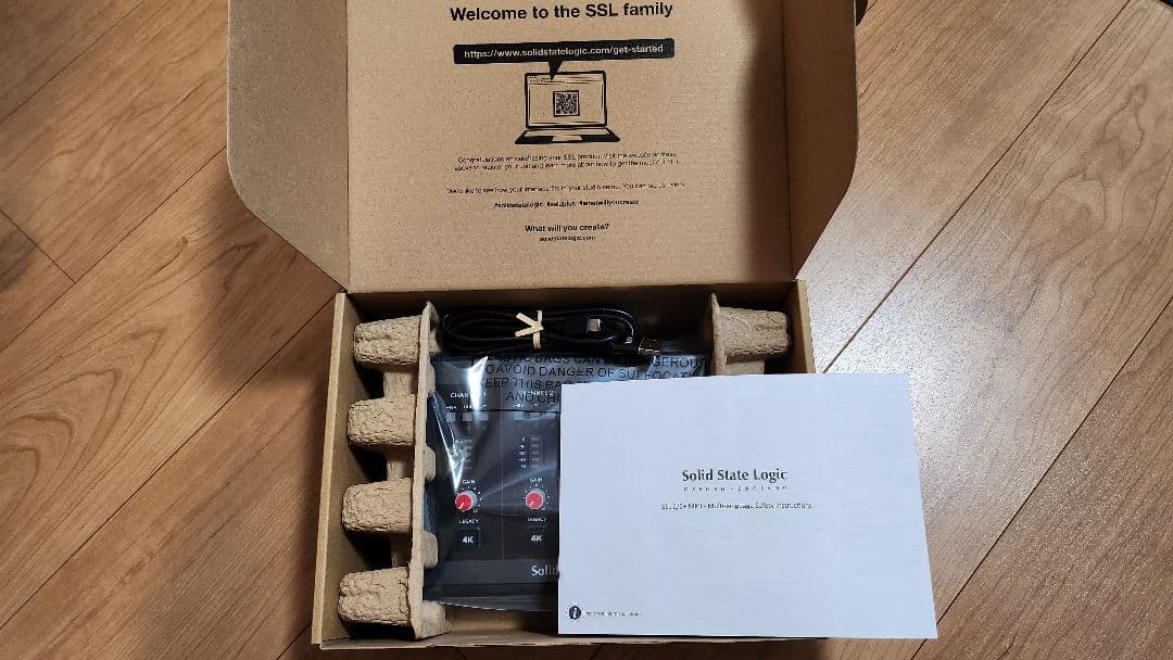 SSL2+MKⅡ オーディオインターフェース ほぼ新品 付属品完備