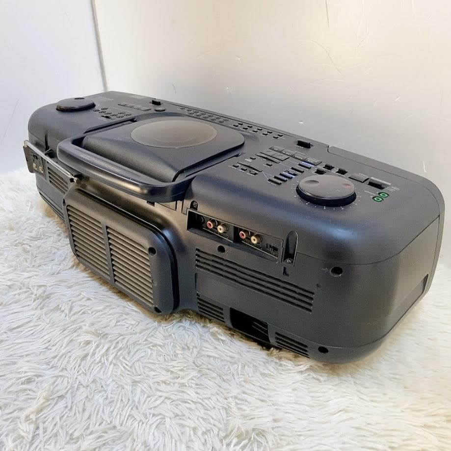 SONY CFD-900 CDラジカセ Wカセット ラジオ ドデカホーン