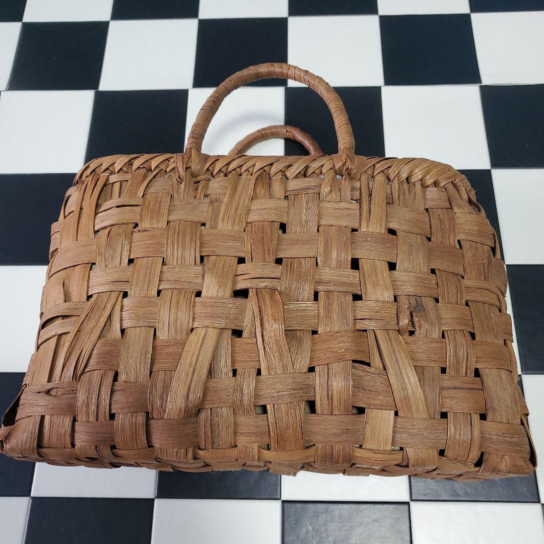 ら*い様 山葡萄 やまぶどう かごバッグ