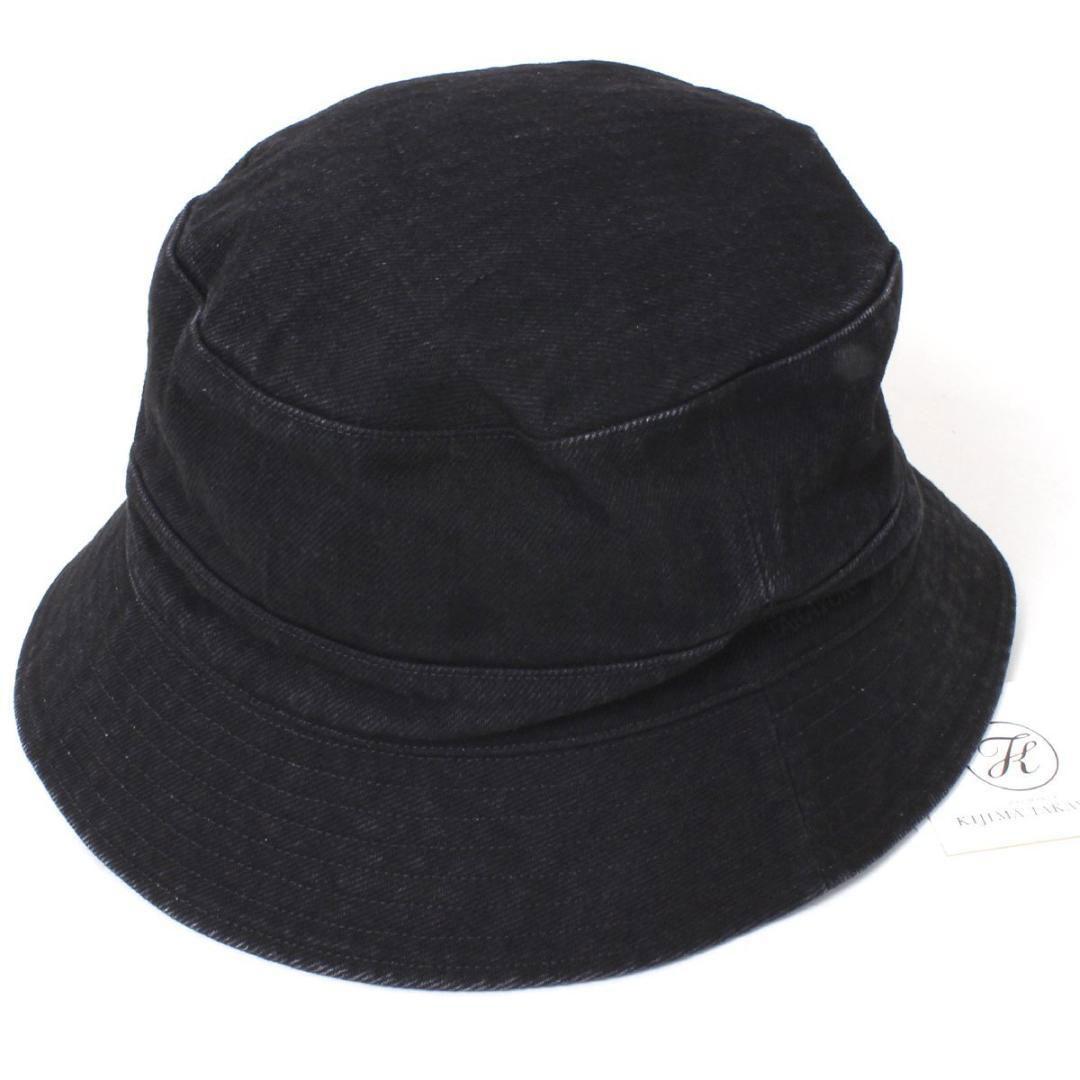 帽子 KIJIMA TAKAYUKI BLACK DENIM BUCKET HAT 2