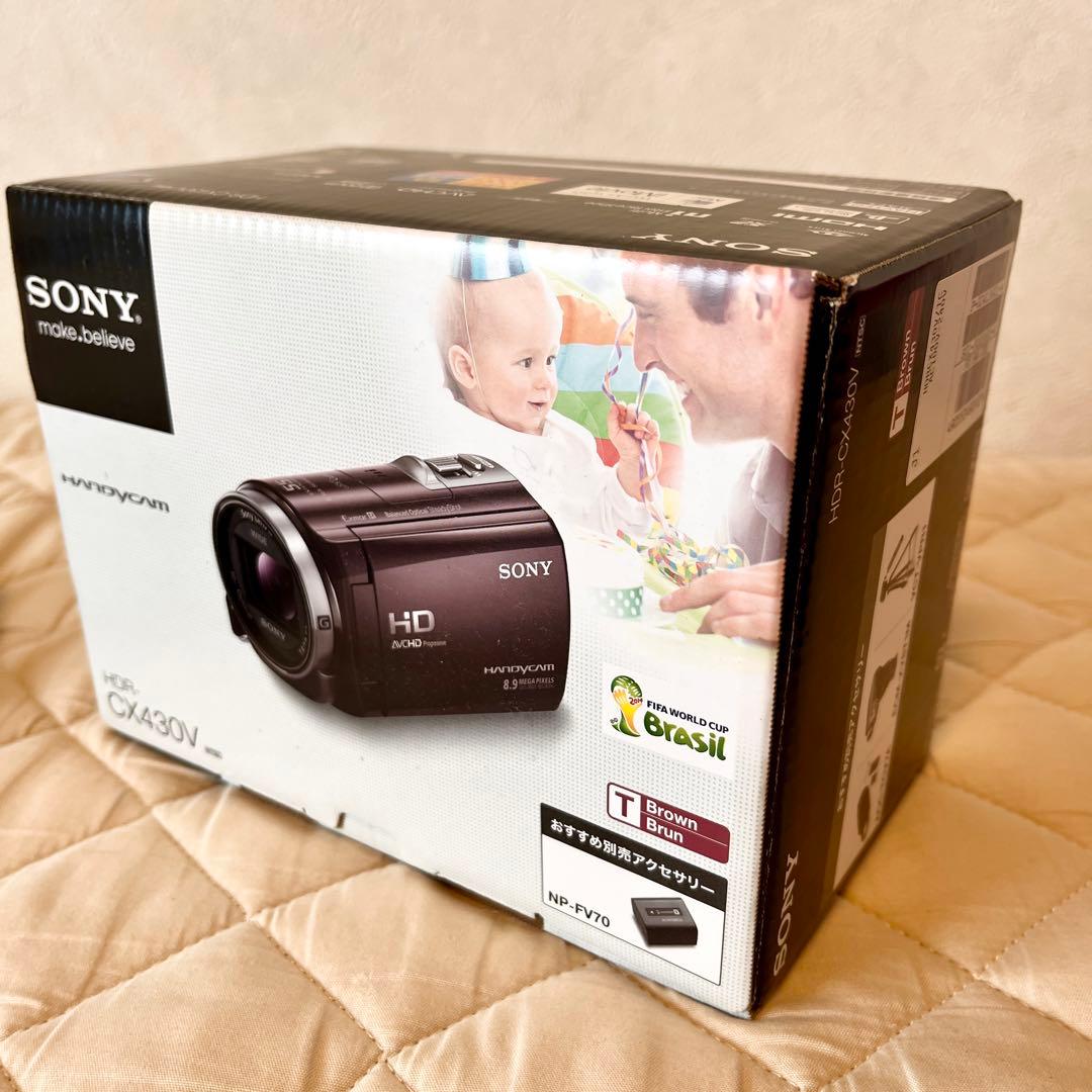 SONY HDR-CX430V　デジタルHDビデオカメラレコーダー　ハンディカム