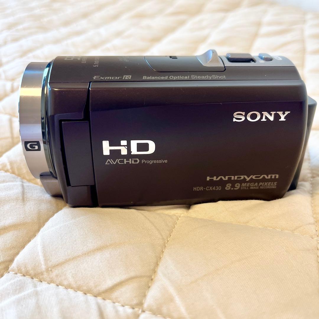 SONY HDR-CX430V　デジタルHDビデオカメラレコーダー　ハンディカム