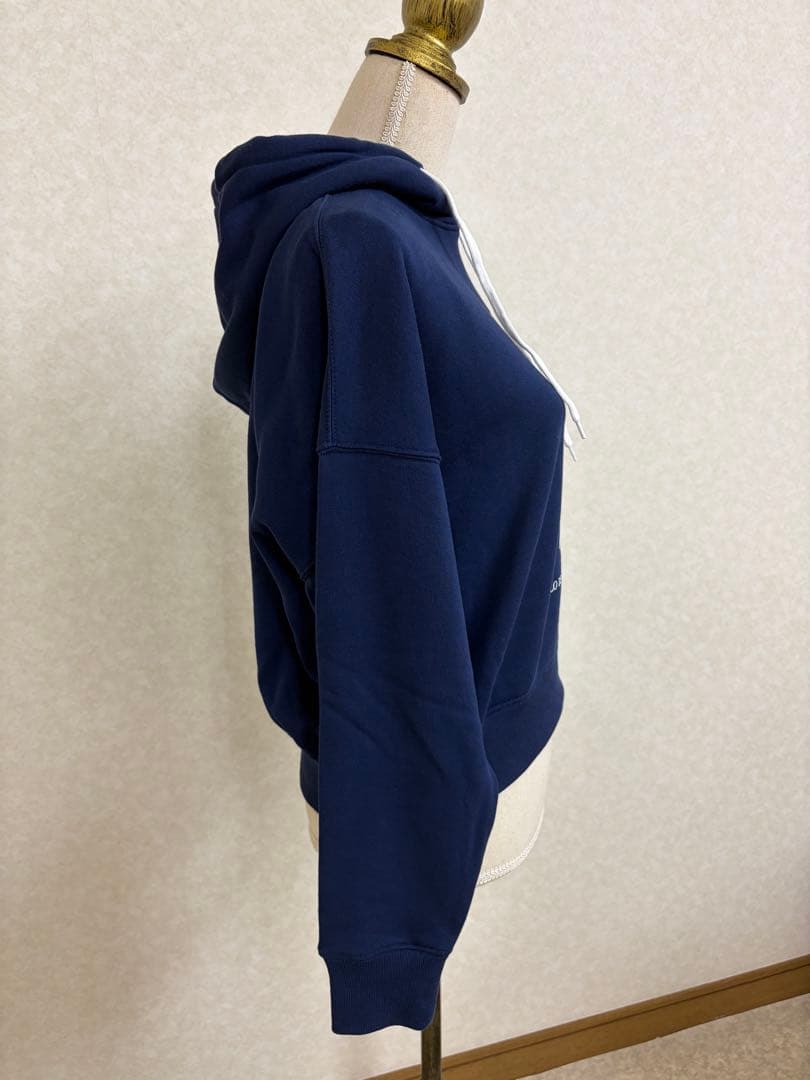 ポロベアプリント ネイビー パーカー