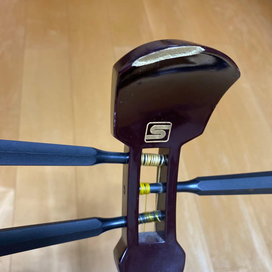 学校用三味線⭐︎教材用簡易型⭐︎破れなし⭐︎スズキ⭐︎撥なし⭐︎ケースなし⭐︎収納袋あり