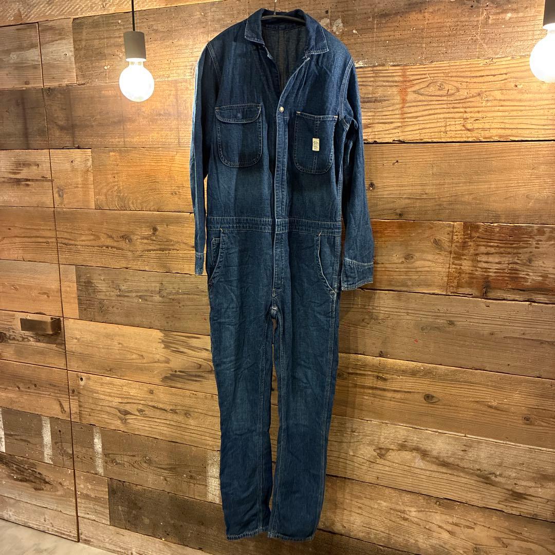 【希少】POLO RALPH LAUREN デニムつなぎ オールインワン 古着