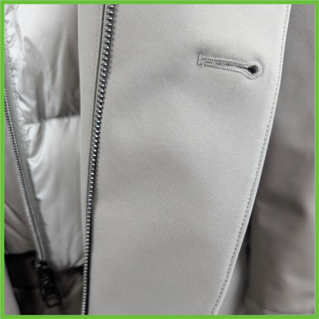 【美品】モンテコーレ Montecore ライナー付き ダウンコート Pコート型