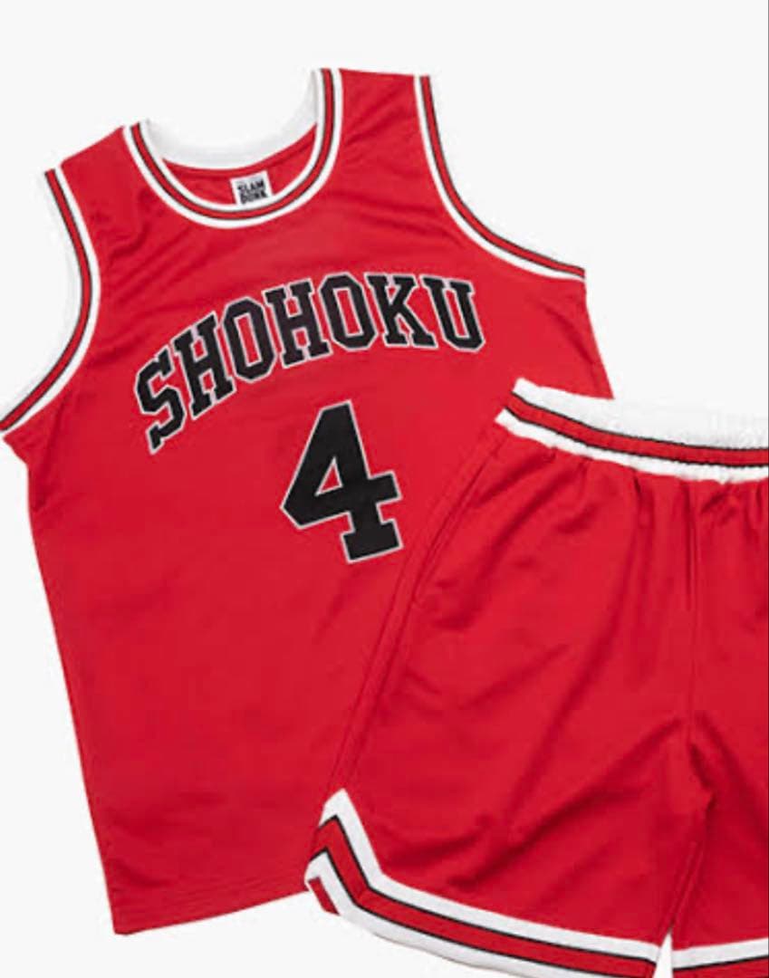 新品未開封！湘北ユニフォームセット XL 赤