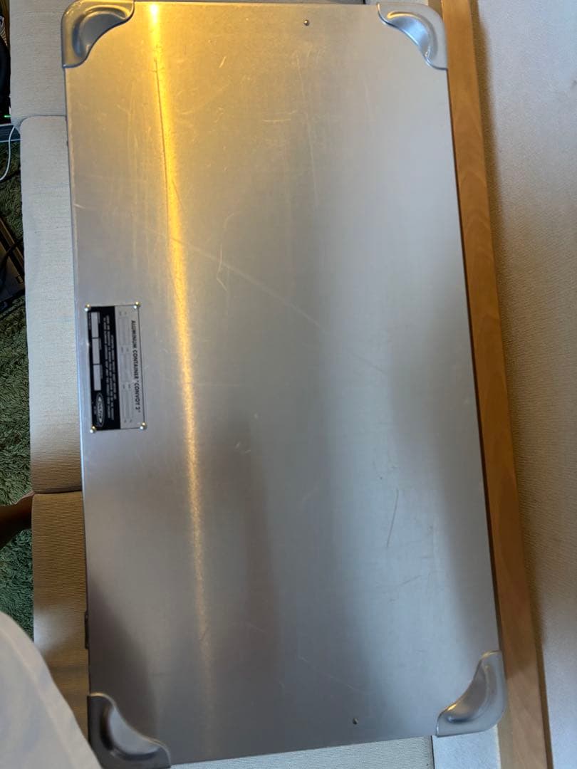 DULTON アルミニウムボックス アルミコンテナＬ　コンボイ