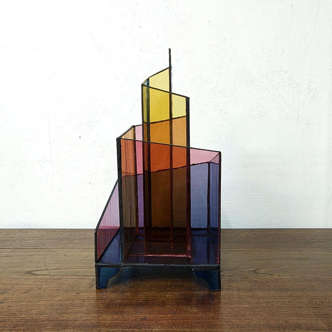 【Stained glass】ステンドグラス　オブジェ