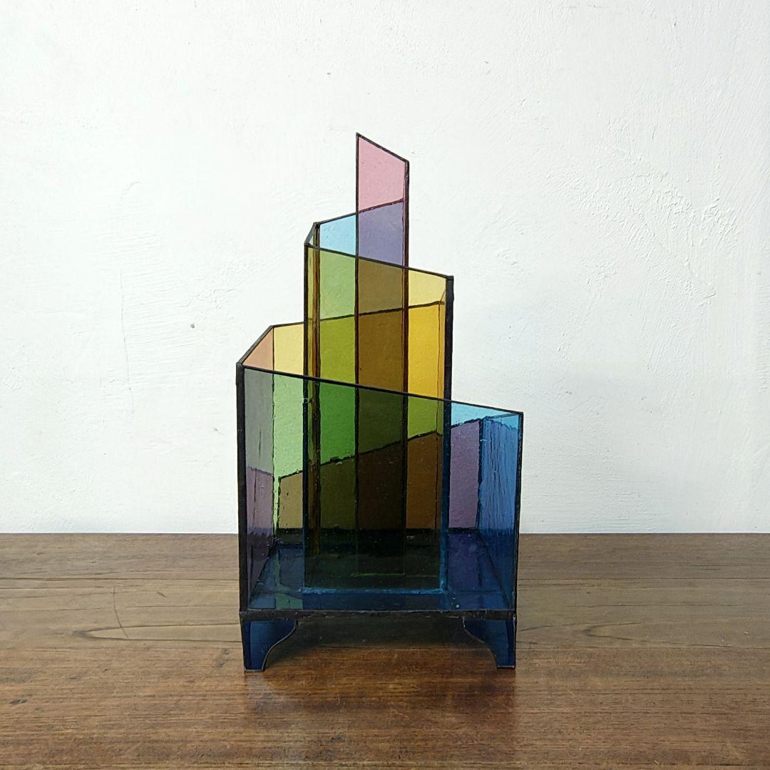 【Stained glass】ステンドグラス　オブジェ