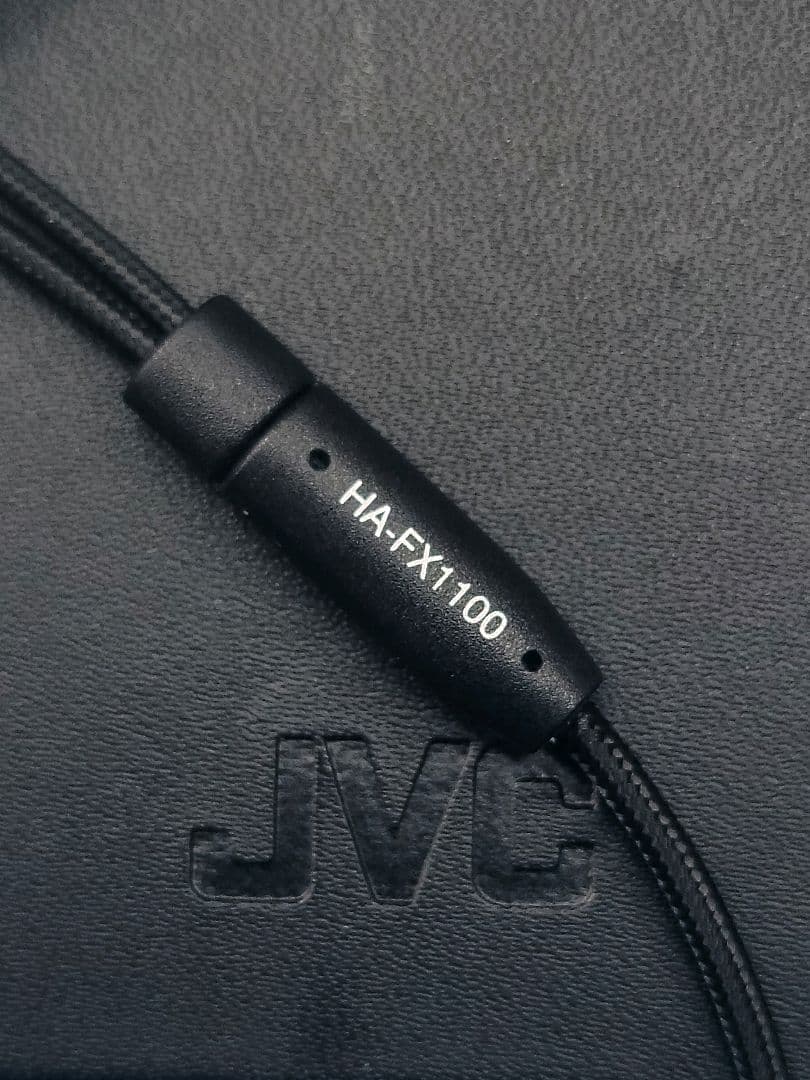 イヤホン JVC HA-FX1100 WOOD UNIT and HOUSING.