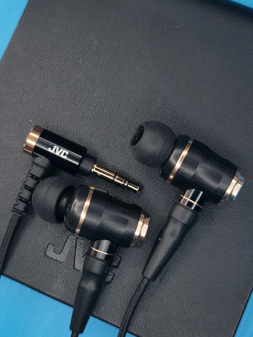 イヤホン JVC HA-FX1100 WOOD UNIT and HOUSING.