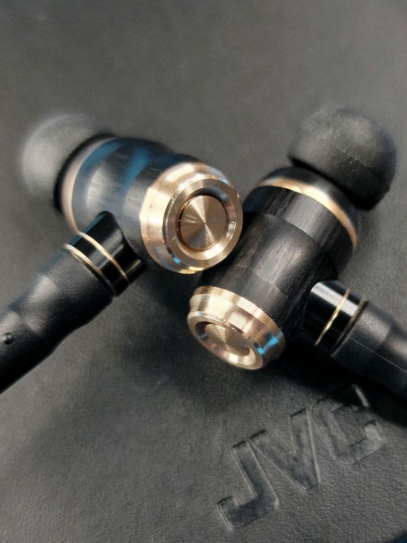 イヤホン JVC HA-FX1100 WOOD UNIT and HOUSING.