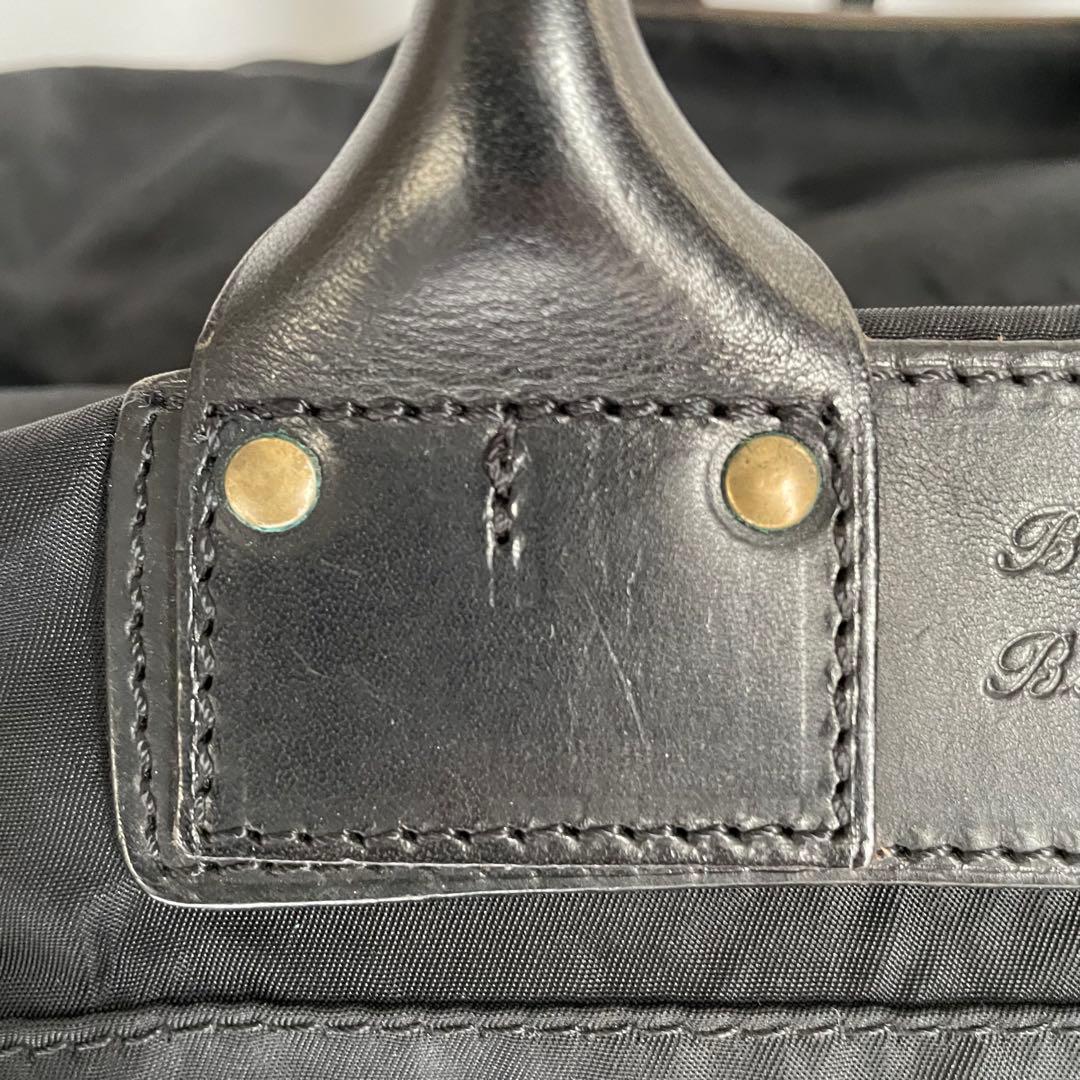 ✨️美品✨️ Felisi P4 ボストン　ハンドバッグ　ナイロン　レザー　黒