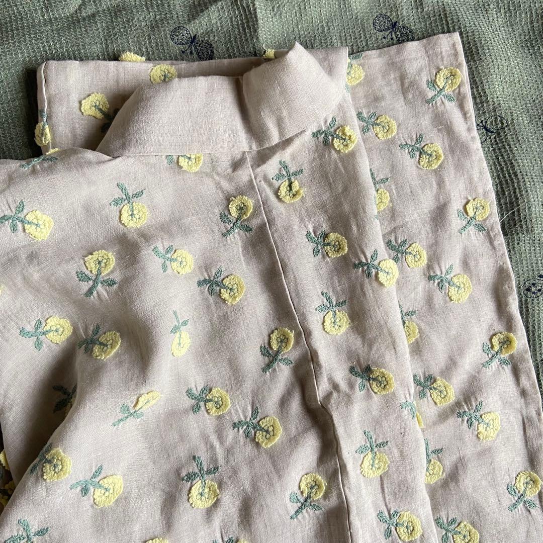 【正規品】mina perhonen ヘンプ100% 浴衣　skip