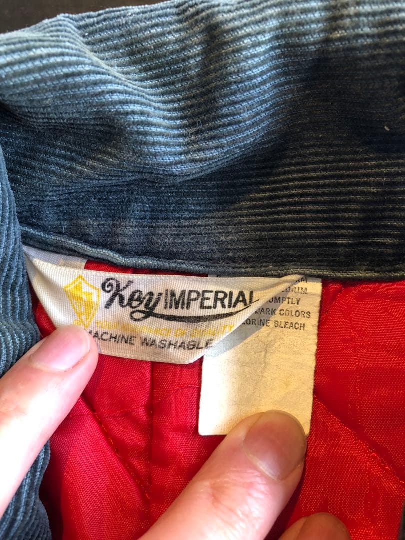 70's Key IMPERIAL キルティングライナー ワークジャケット