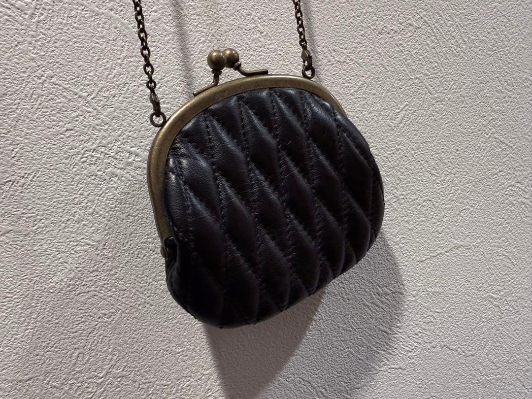 【レア物】BACKDROP Leathers がま口ウォレット