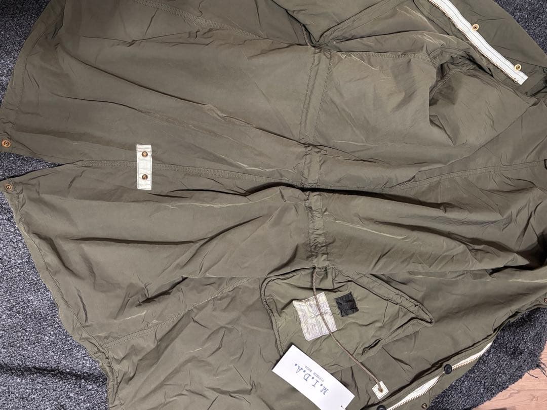 M.I.D.A -DRESSTERIOR オリーブ ミリタリージャケットM 新品