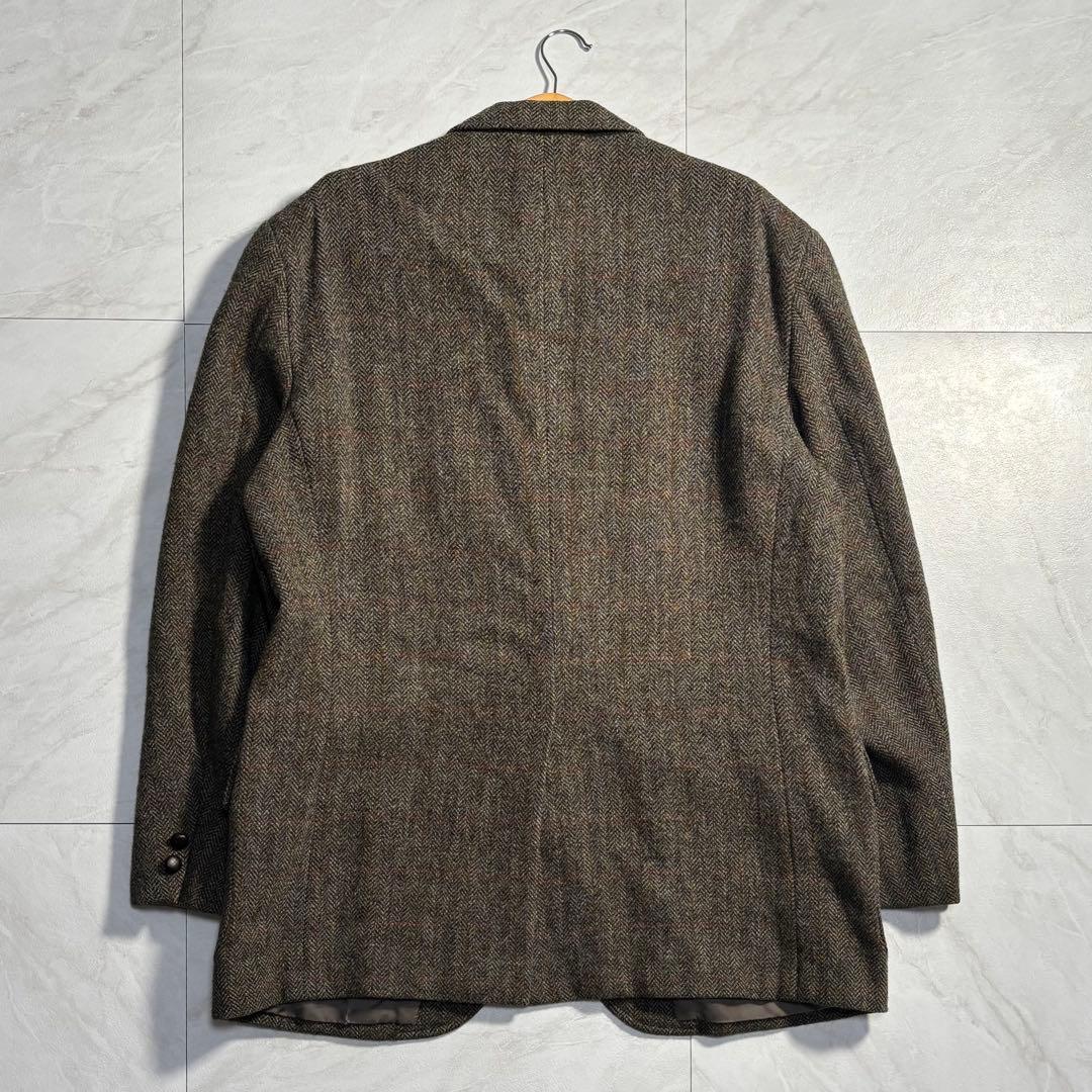 BrooksBrothers ハリスツイード 段返り3つ釦サックジャケット 44