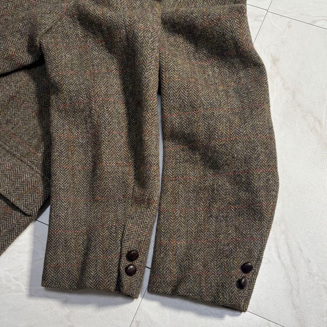 BrooksBrothers ハリスツイード 段返り3つ釦サックジャケット 44