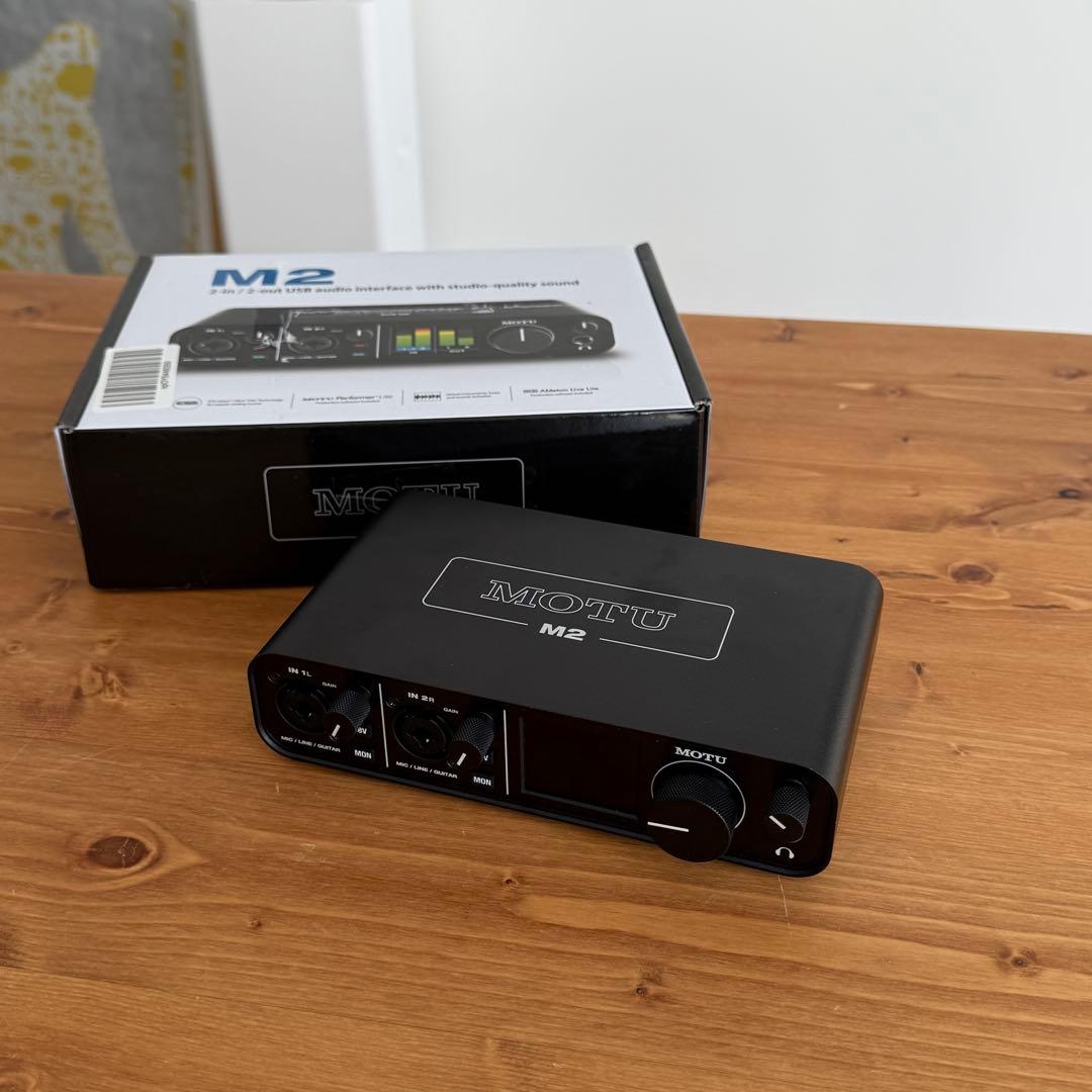 【超美品】 MOTU M2 オーディオインターフェイス