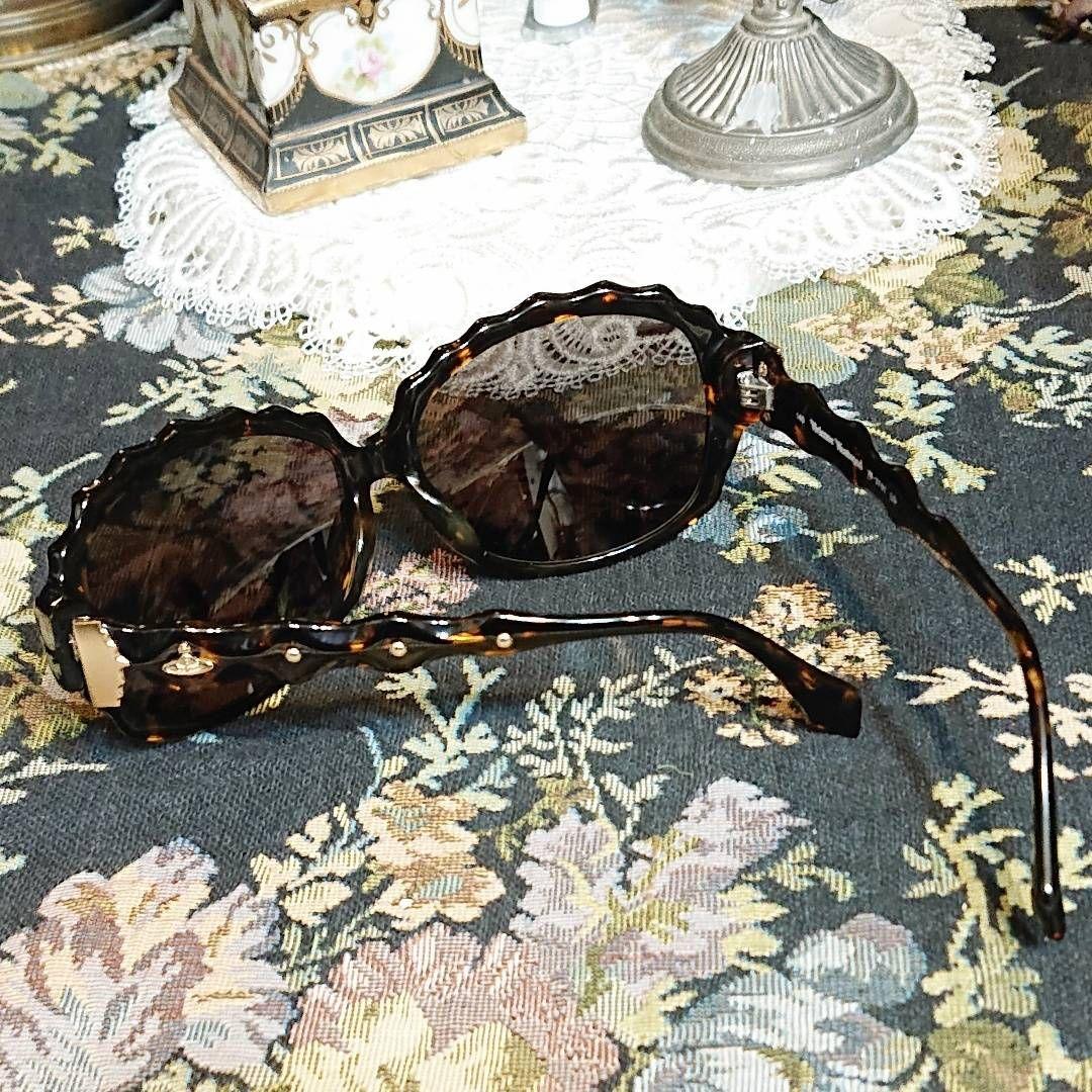 【完全処分☆】ヴィヴィアンウエストウッド 波形 フレーム サングラス 美品