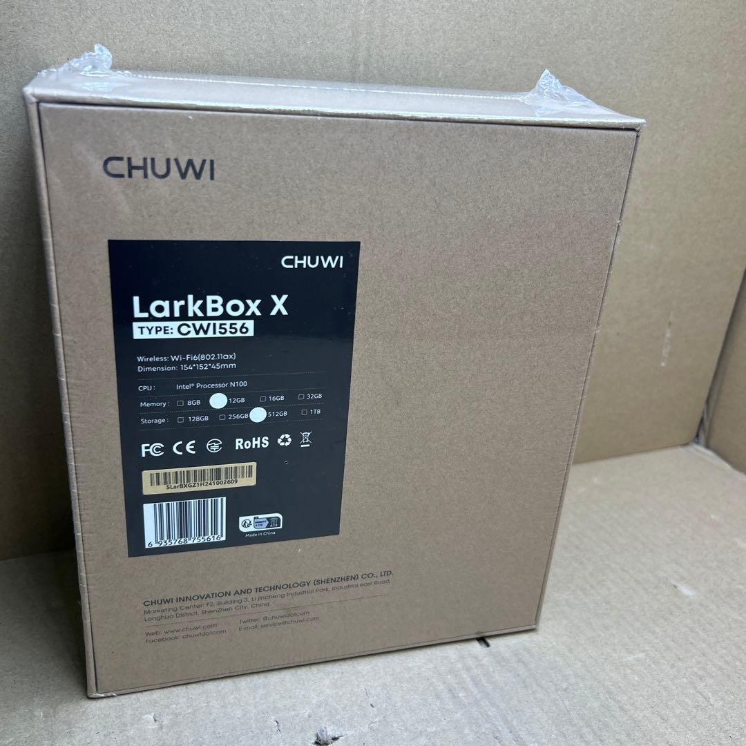 ミニPC CHUWI LarkBox X 12GB+ 512GB