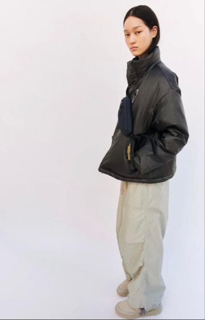 新品　zara アンドワンダー　ANDWANDER ショートパファーコート XS