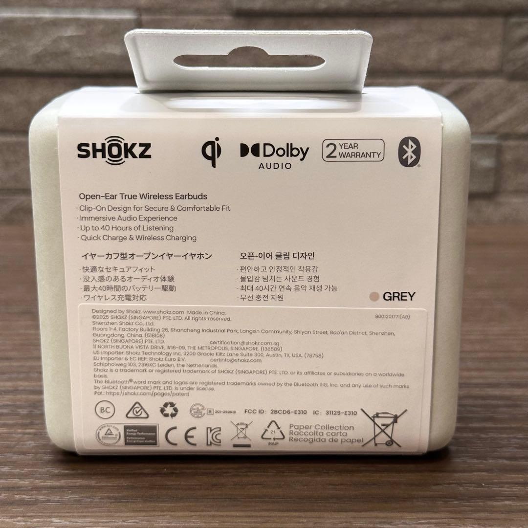 新品未開封Shokz OpenDots ONE SKZ-EP-000053