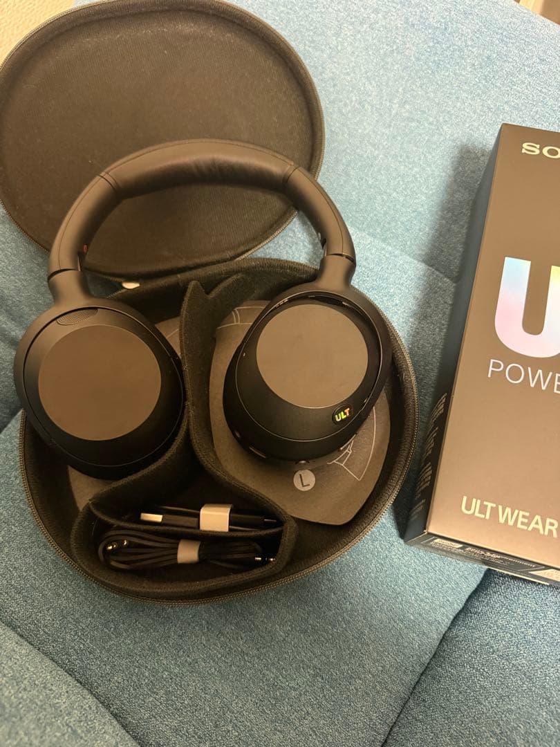 即日発送！SONY WH-ULT900N ワイヤレスヘッドホン 黒