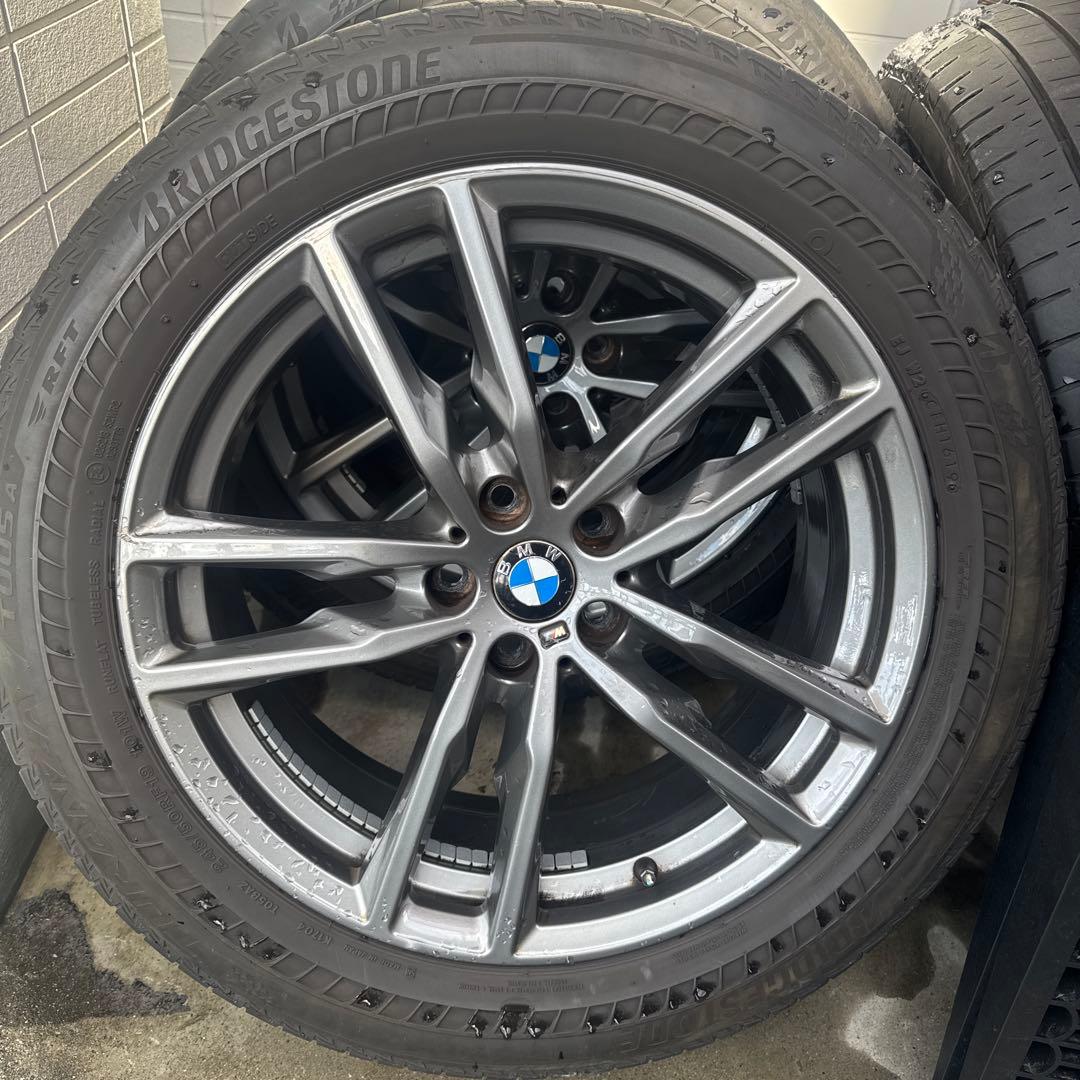 た*お様  698M X3 G01 タイヤ付きホイール　TURANZA