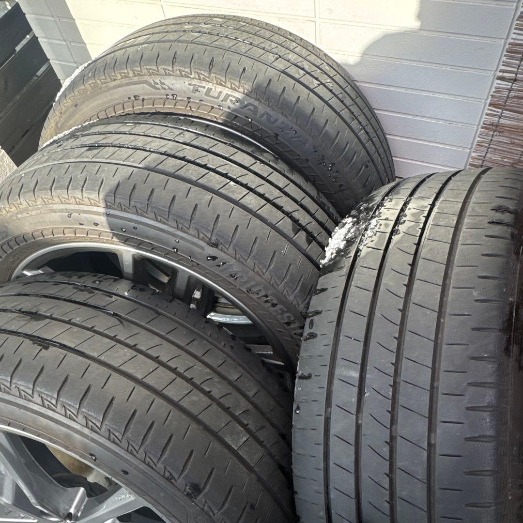 た*お様  698M X3 G01 タイヤ付きホイール　TURANZA