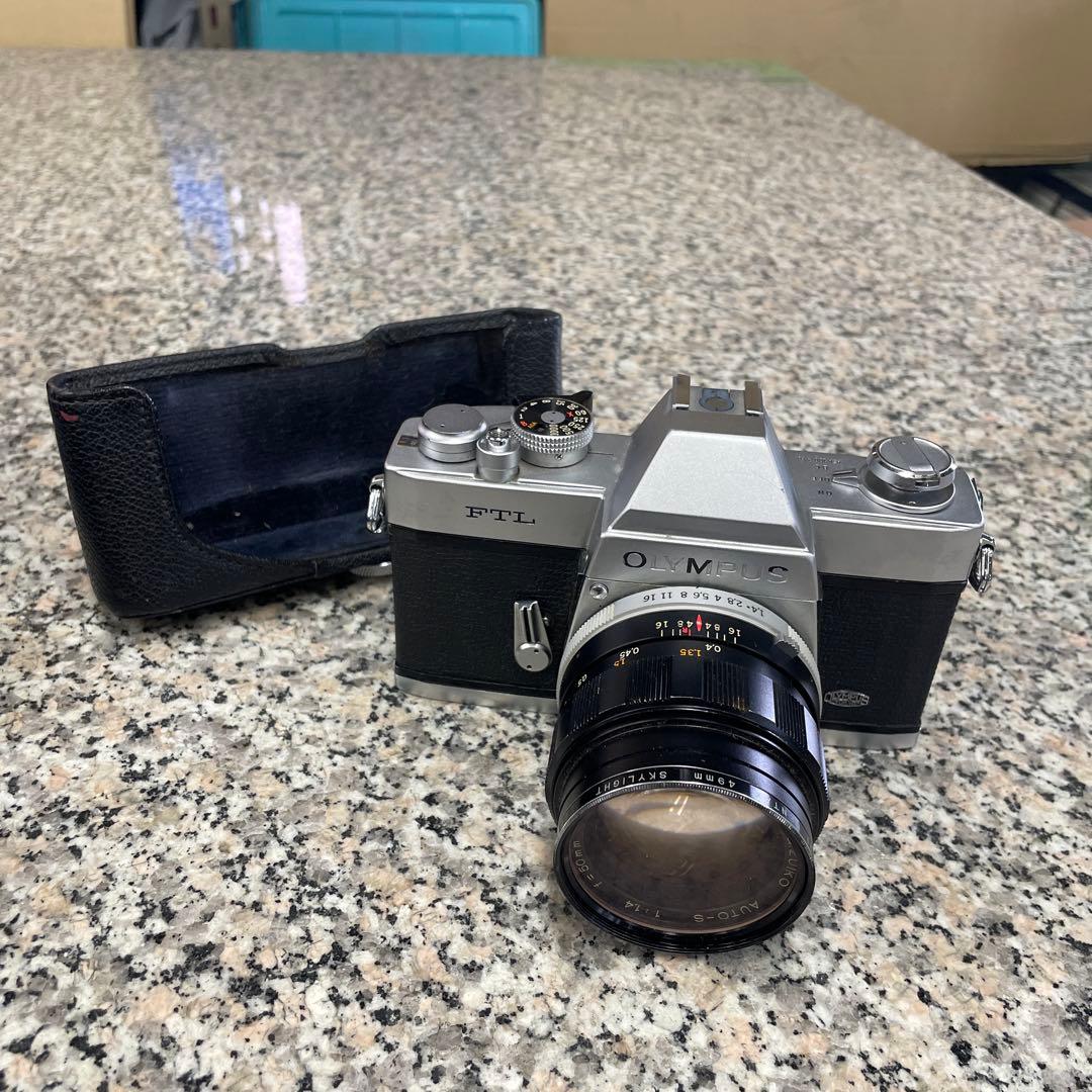 OLYMPUS オリンパス FTL フィルムカメラ 写真 ブラック 小物 格安