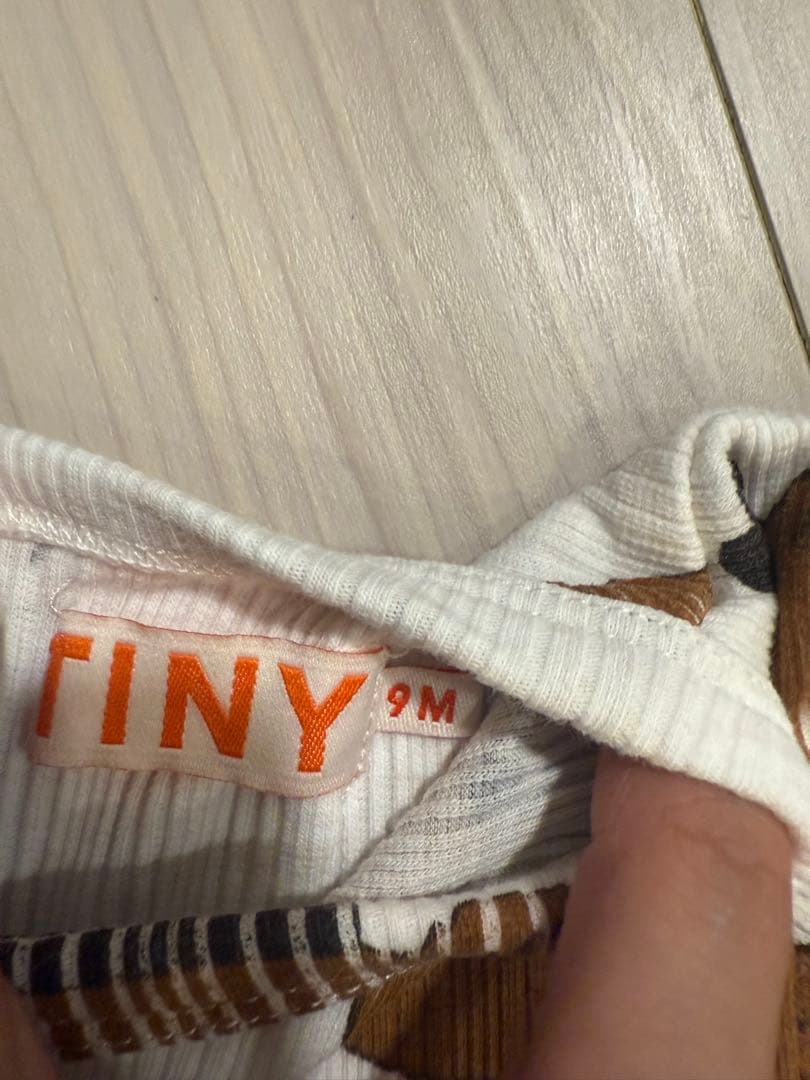 tinycottons ベビーロンパース 9M 海外子供服　2枚セット