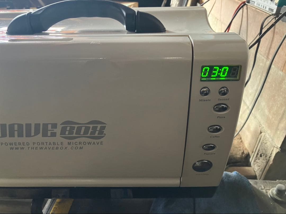 ジャンク品　部品取り修理できる方WAVE BOX ポータブル電子レンジ値下