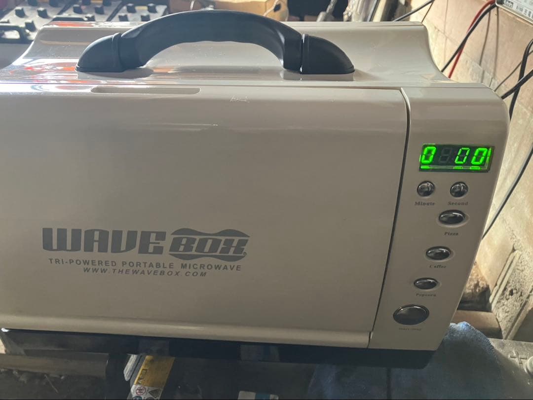 ジャンク品　部品取り修理できる方WAVE BOX ポータブル電子レンジ値下