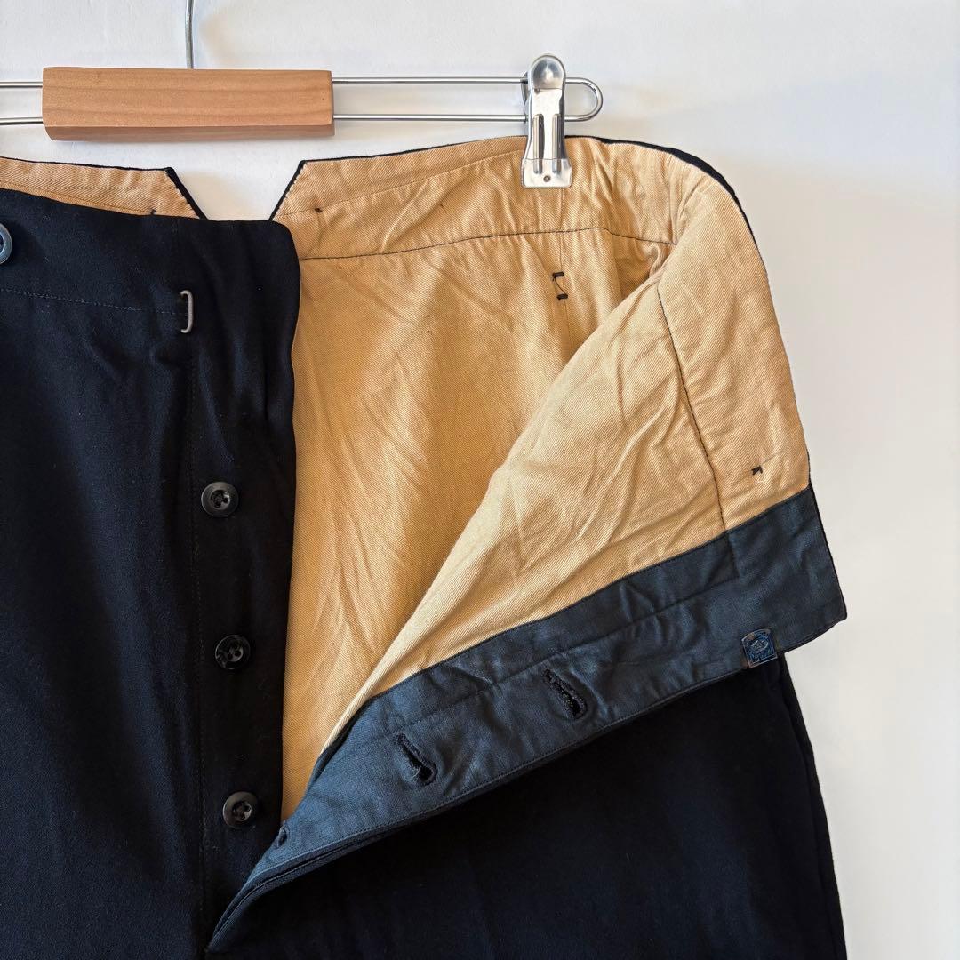 60s ヴィンテージ ユーロ ウールパンツ ビンテージ 古着 サスペンダー